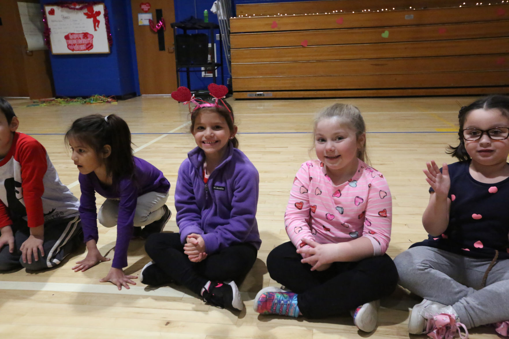 Marsh School dance and jump rope contest